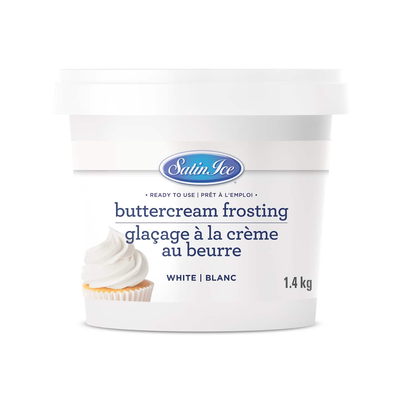 Satin Ice® White Buttercream Frosting, 3lb.